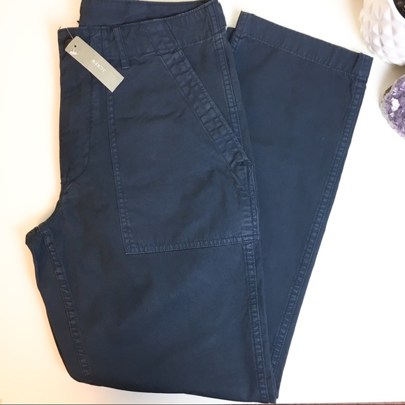 J. Crew blue cam pants - Picture 2 of 8